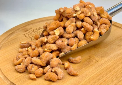 Anacardo frito con miel